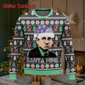The Office Michael Scott Santa Mike Ugly Christmas Sweater product image