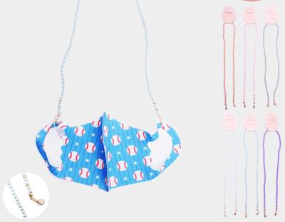 Youth Kids Pearl Fashion Protective Mask Holder Chain - Adult & Kids T-Shirts, Sweatshirts & Hoodies apparel design preview 1