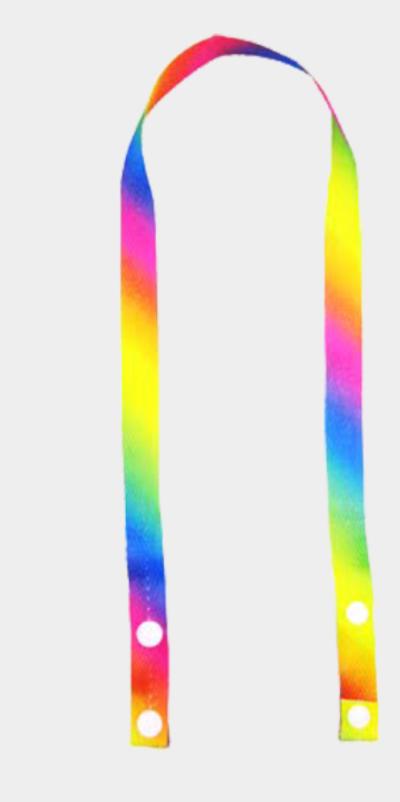 Rainbow Fashion Protective Mask Holder Chain - Adult & Kids T-Shirts, Sweatshirts & Hoodies apparel design preview 1