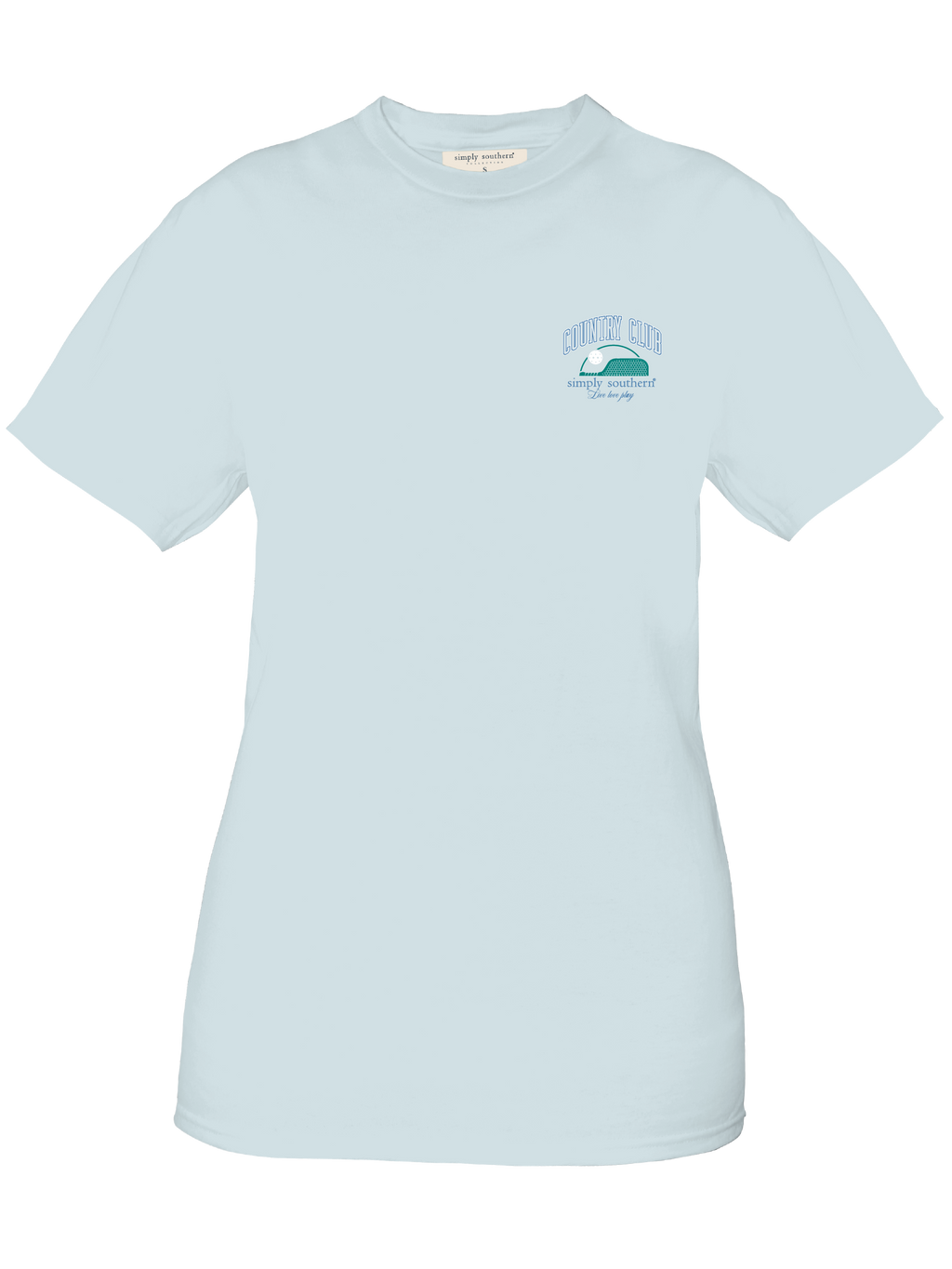 Simply Southern Country Club Dog - Adult & Kids T-Shirts, Sweatshirts & Hoodies apparel design preview 2