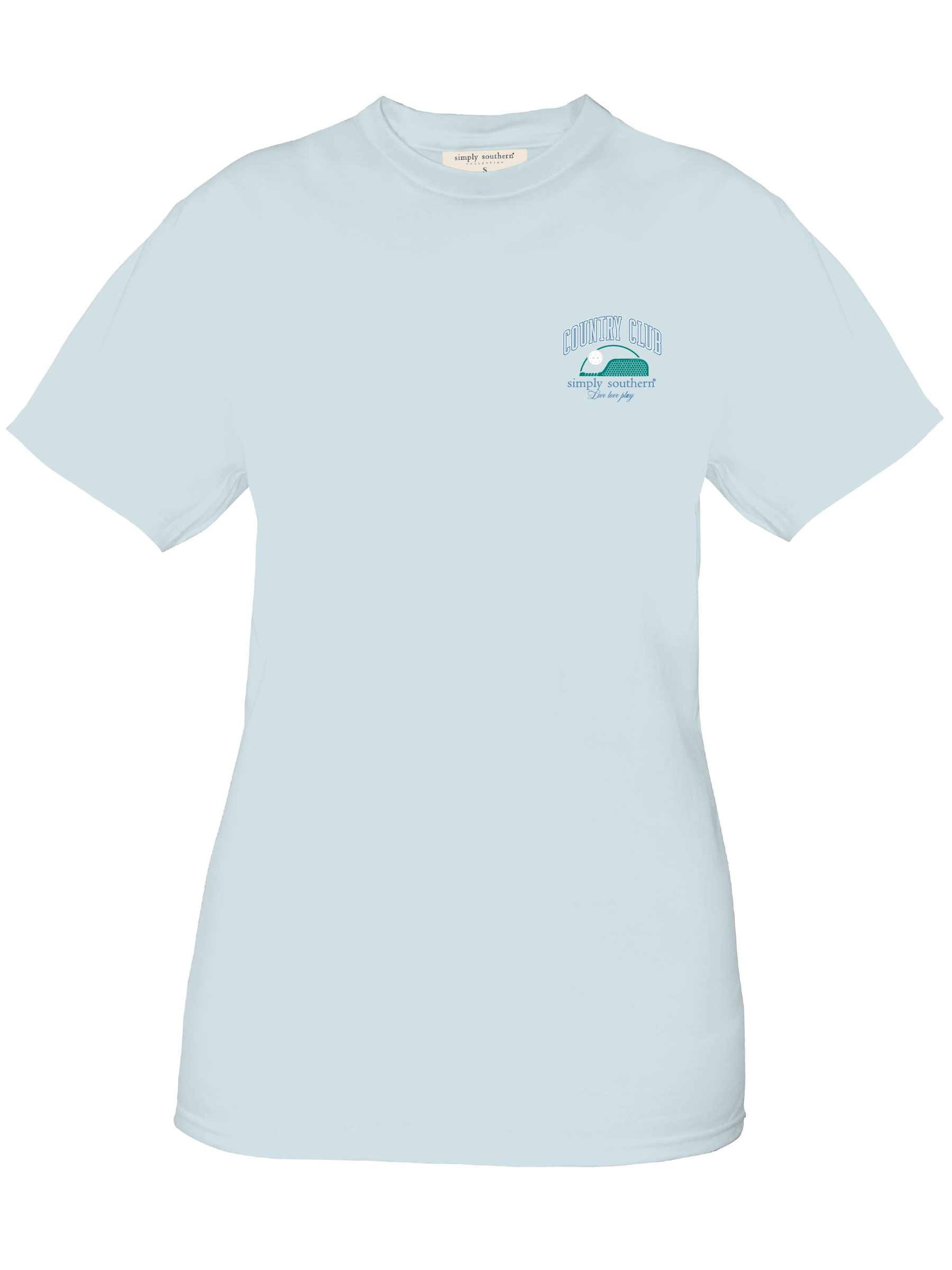 Simply Southern Country Club Dog - Adult & Kids T-Shirts, Sweatshirts & Hoodies apparel design preview 2