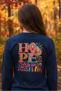 Southern Couture Classic Hope Stronger Cancer - Adult & Kids T-Shirts, Sweatshirts & Hoodies apparel design preview 1