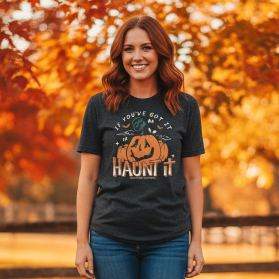 SALE Southern Couture Got It Haunt Fall Soft - Adult & Kids T-Shirts, Sweatshirts & Hoodies apparel design preview 1