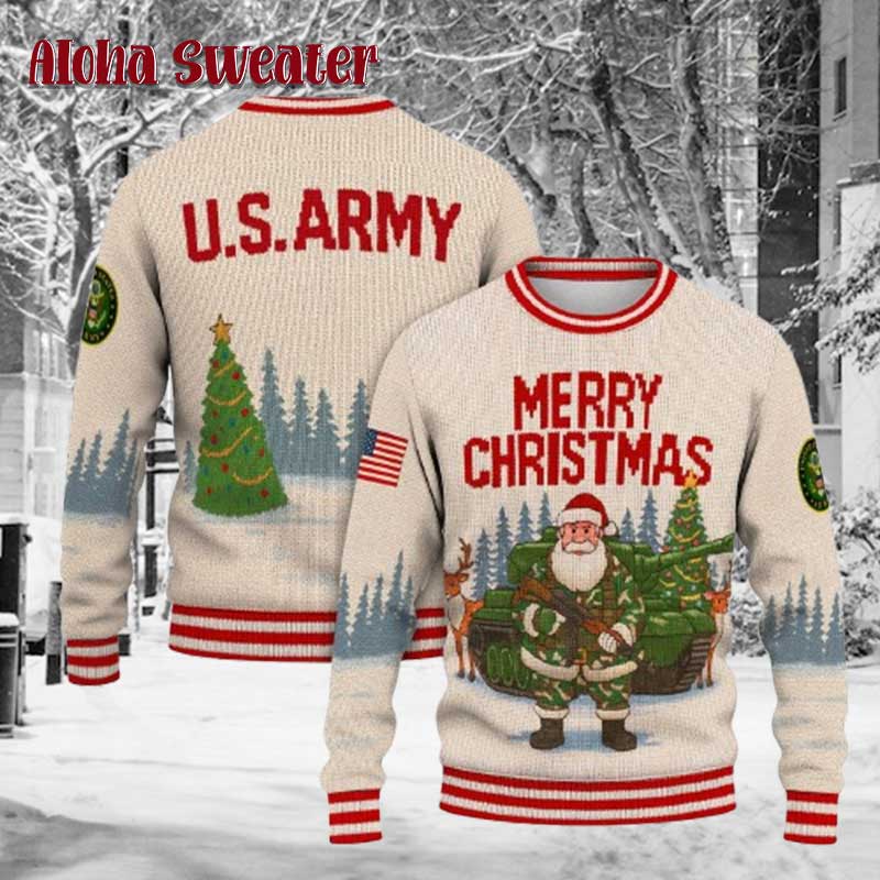 The Proud Ranks Usmc Ugly Christmas Sweater product image 2