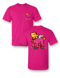 Sassy Frass Valentine's Day Goat Cupid Wings Heart - Adult & Kids T-Shirts, Sweatshirts & Hoodies apparel design preview 1