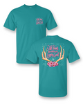 Sassy Frass Wild Heart Gypsy Soul Deer Antlers - Adult & Kids T-Shirts, Sweatshirts & Hoodies apparel design preview 1
