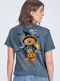 Simply Southern Teddy Candy Fall Washed Coal - Adult & Kids T-Shirts, Sweatshirts & Hoodies apparel design preview 1