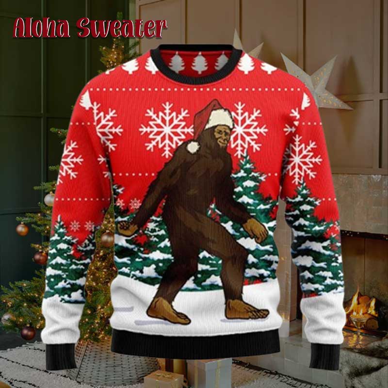 Modelo Christmas Bigfoot Ugly Christmas Sweater product image 5