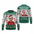 Freedom Charlie Kirk Christmas Ugly Sweater product image